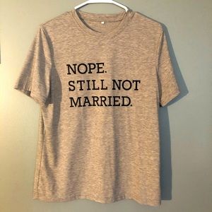 Women’s heather grey large t shirt